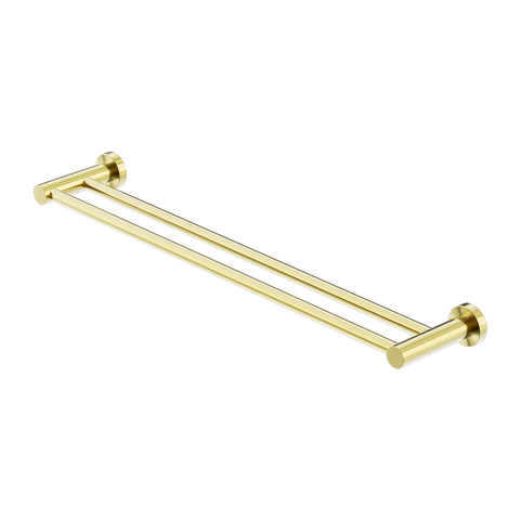 Nero - Mecca Double Towel Rail 600/800mm