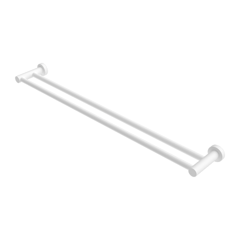 Nero - Mecca Double Towel Rail 600/800mm