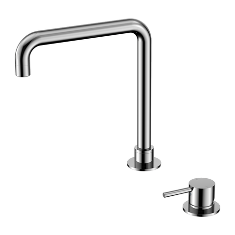 Nero - Mecca Hob Basin Mixer Square Swivel Spout