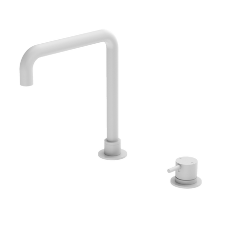 Nero - Mecca Hob Basin Mixer Square Swivel Spout