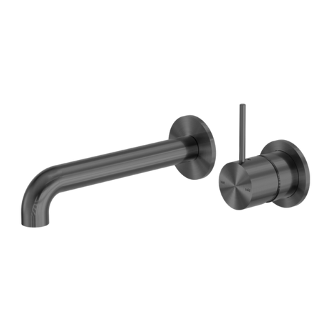 Nero - Mecca Wall Basin/Bath Mixer Handle Up 185mm 7 Finishes