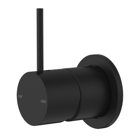 Nero - Mecca Shower Mixer 60mm Handle Up Plate