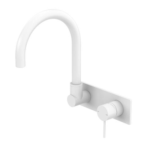 Nero - Mecca Wall Basin/Bath Mixer Swivel Spout