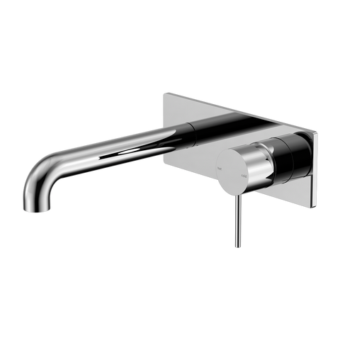Nero - Mecca Wall Basin/Bath Mixer 120/160/185/230/260mm