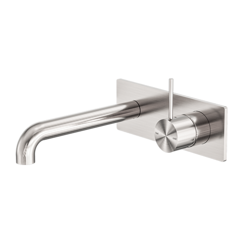 Nero - Mecca Wall Basin/Bath Mixer Handle Up 120/160/185/230/260mm