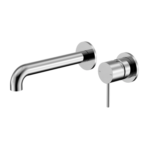Nero - Mecca Wall Basin/Bath Mixer Separate Back Plate 120/160/185/230/260mm