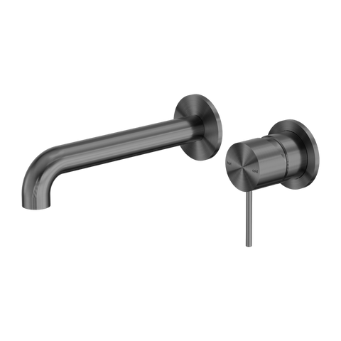 Nero - Mecca Wall Basin/Bath Mixer Separate Back Plate 120/160/185/230/260mm