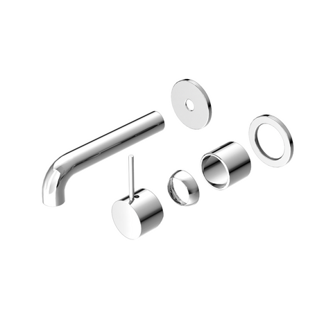 Nero - Mecca Wall Basin/Bath Mixer Separate Back Plate Handle Up 120/160/185/230/260mm Trim Kits Only