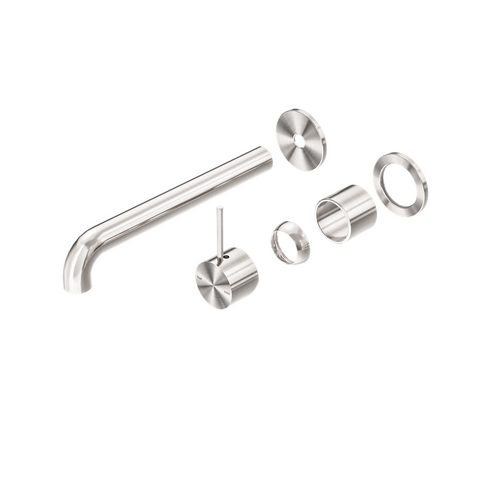 Nero - Mecca Wall Basin/Bath Mixer Separate Back Plate Handle Up 120/160/185/230/260mm Trim Kits Only