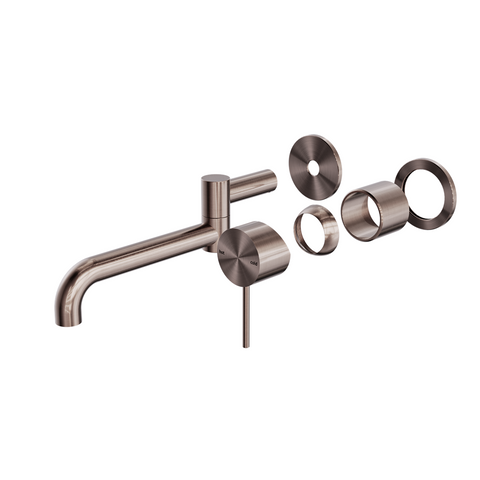 Nero - Mecca Wall Basin/Bath Mixer Swivel Spout 225mm Trim Kits Only