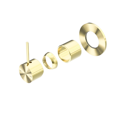 Nero - Mecca Shower Mixer Handle Up 80mm Plate Trim Kits Only