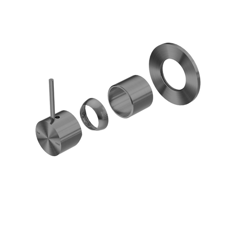 Nero - Mecca Shower Mixer Handle Up 80mm Plate Trim Kits Only