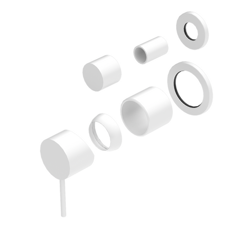 Nero - Mecca Shower Mixer With Divertor Separate Back Plate Trim Kits Only
