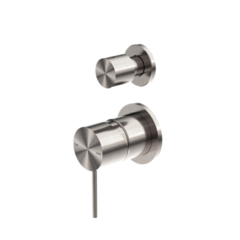 Nero - Mecca Shower Mixer With Divertor Separate Back Plate