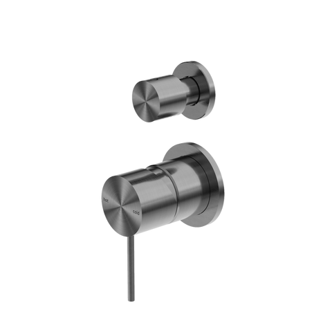 Nero - Mecca Shower Mixer With Divertor Separate Back Plate