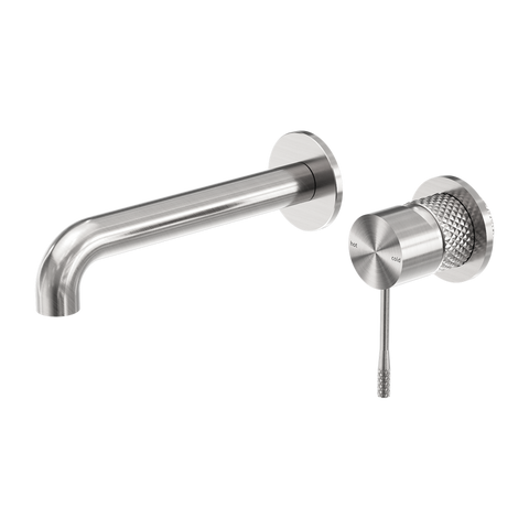 Nero - Opal Wall Basin/Bath Mixer Separate Back Plate 120/160/185/230/260mm