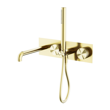 NERO - Opal Progressive Shower System With Spout 230/250mm