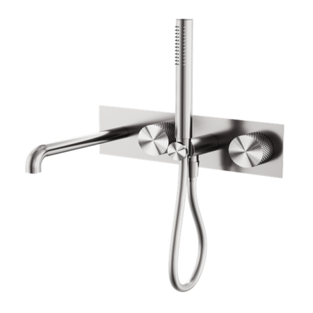 NERO - Opal Progressive Shower System With Spout 230/250mm