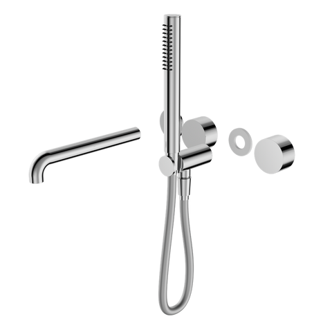Nero - Kara Progressive Shower System Separate Plate With Spout 230/250mm Trim Kits Only