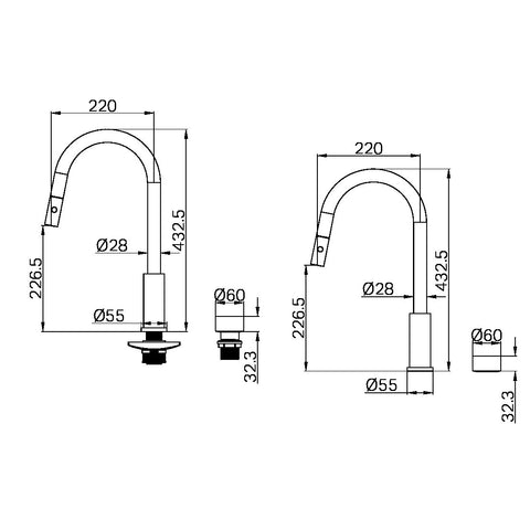 Nero - Kara Progressive Pull Out Kitchen Set