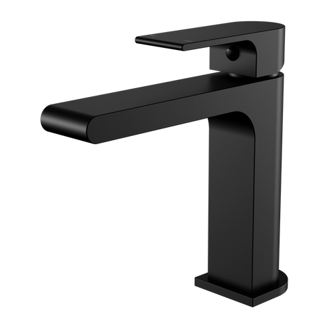 Nero - Bianca Basin Mixer Straight Spout