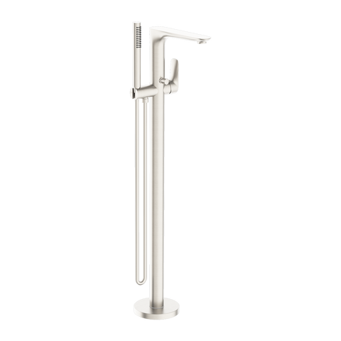 Nero - Bianca Freestanding Bath Mixer With Hand Shower