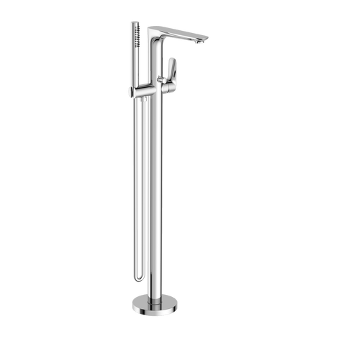 Nero - Bianca Freestanding Bath Mixer With Hand Shower