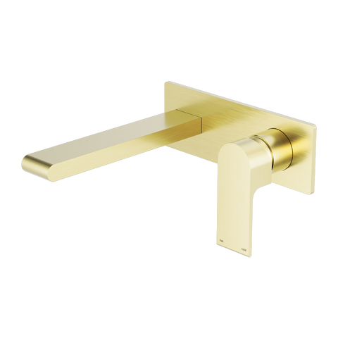 Nero - Bianca Wall Basin/Bath Mixer 187/230mm