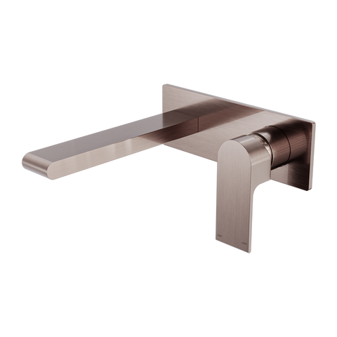 Nero - Bianca Wall Basin/Bath Mixer 187/230 Mm