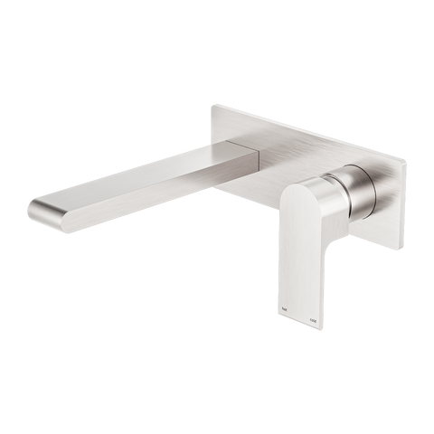 Nero - Bianca Wall Basin/Bath Mixer 187/230mm