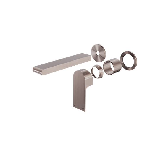 Nero - Bianca Wall Basin/Bath Mixer Separate Back Plate 187/230 Mm Trim Kits Only