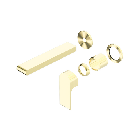 Nero - Bianca Wall Basin/Bath Mixer Separate Back Plate 187/230mm Trim Kits Only