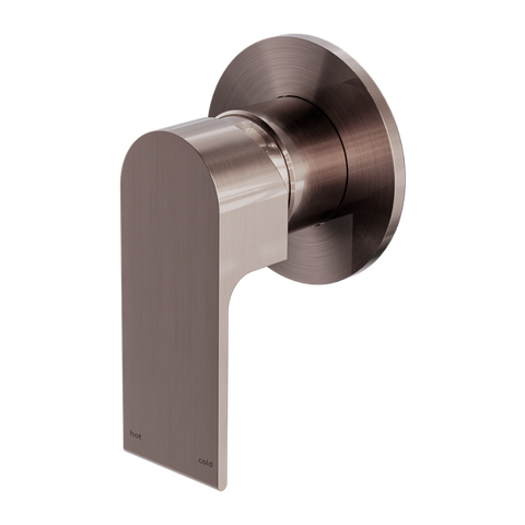 Nero - Bianca Shower Mixer 80mm Plate