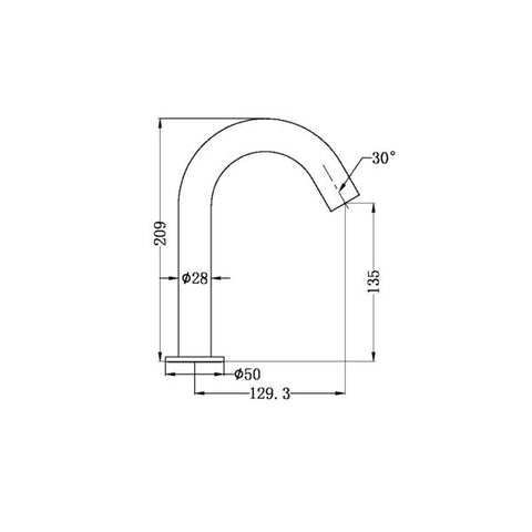 Nero - Mecca Electronic Sensor Basin Tap