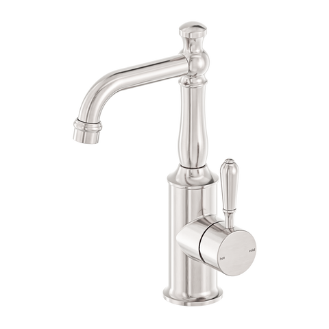 Nero - York Basin Mixer With Metal Lever