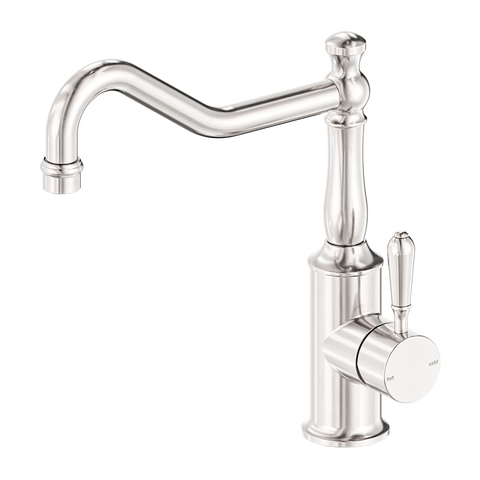 Nero - York Kitchen Mixer Hook Spout With Metal Lever