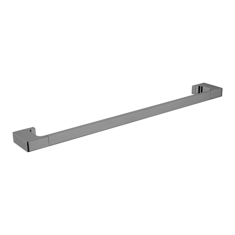 Nero - Pearl Single Towel Rail 600/800mm