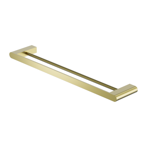 Nero - Bianca Double Towel Rail 600/800mm
