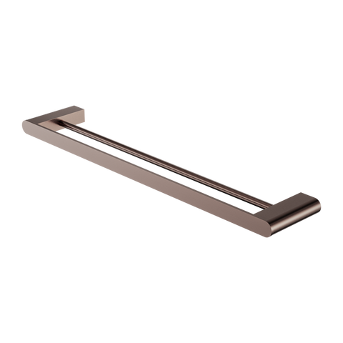 Nero - Bianca Double Towel Rail 600/800mm