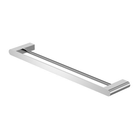 Nero - Bianca Double Towel Rail 600/800mm