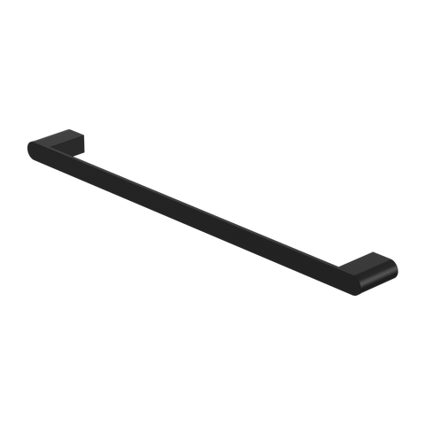 Nero - Bianca Single Towel Rail 600/800mm