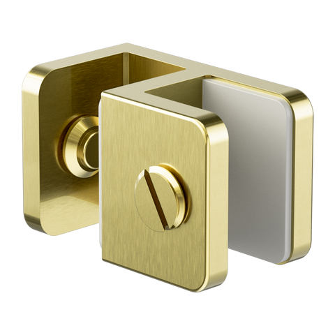 Nero - Over-Panel Glass To Glass Fitting 10mm Glass