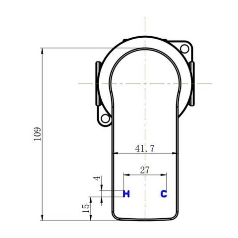 Modern National -Modern National - Nova Shower Mixer TRIM KIT