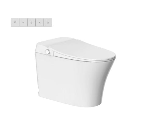 Lafeme Neovanta luxury smart toilet, gloss white ceramic finish
