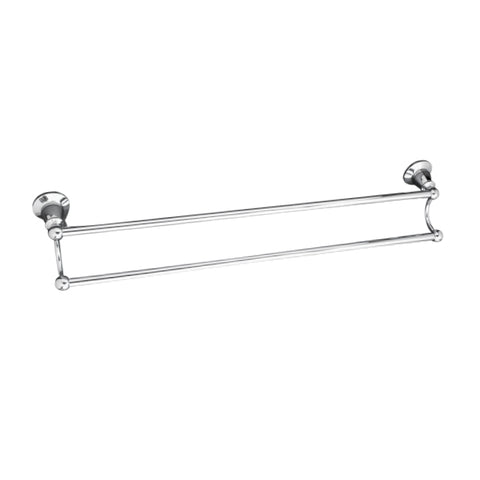 Linkware NR8001B - Noosa Double Towel Rail - 2 Magpies