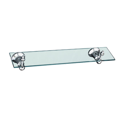 Linkware NR8003B - Noosa Glass Shelf - 2 Magpies