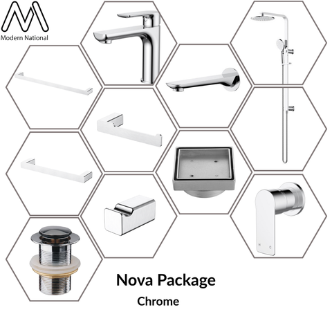 Modern National Nova Full Bathroom Package – EOFY Special