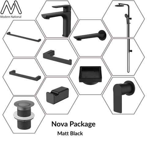 Modern National Nova Full Bathroom Package – EOFY Special