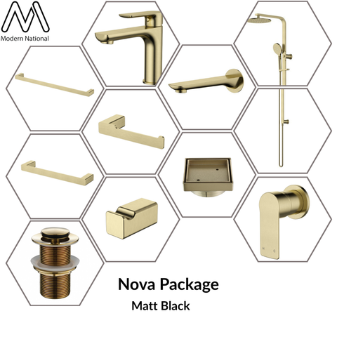 Modern National Nova Full Bathroom Package – EOFY Special