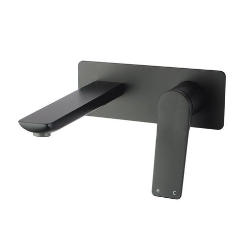 Rushy - Black Spout Mixer